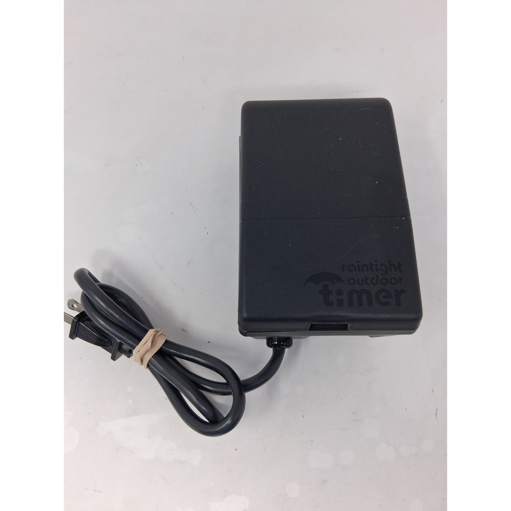 Intermatic Raintight Outdoor Timer Blck Mechanical Plug-in Weatherproof HB112. Z